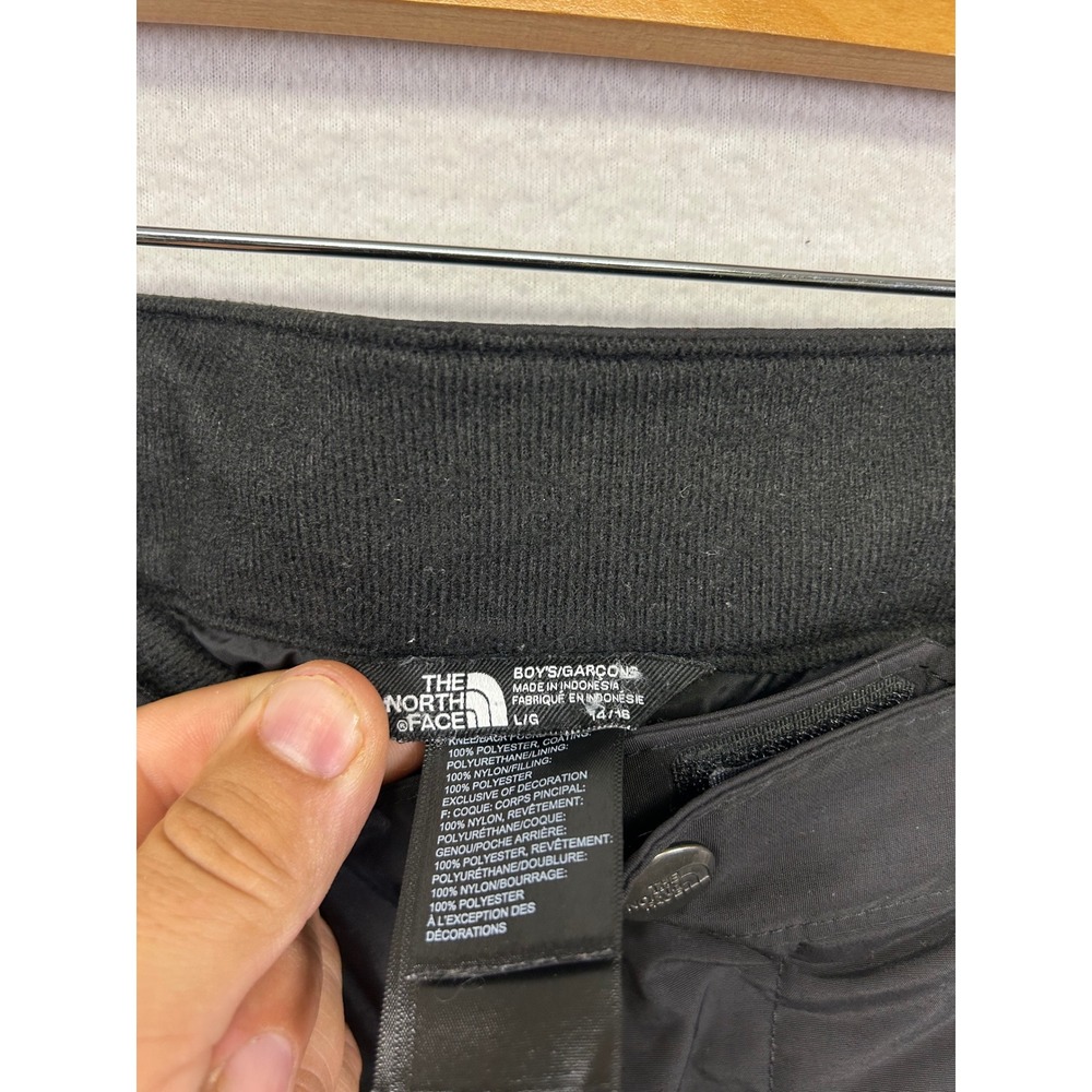 Ski Snowboard The North Face Boys L 14/16 Black Freedom Insulated Pants - Picture 5 of 13